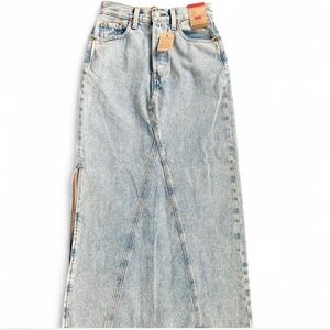 Levi’s 501 denim skirt